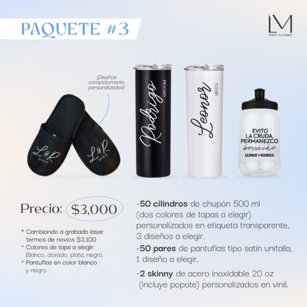 Paquete Boda #3